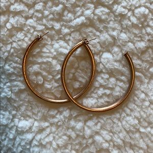 Rose Gold Sheila Fagl hoops